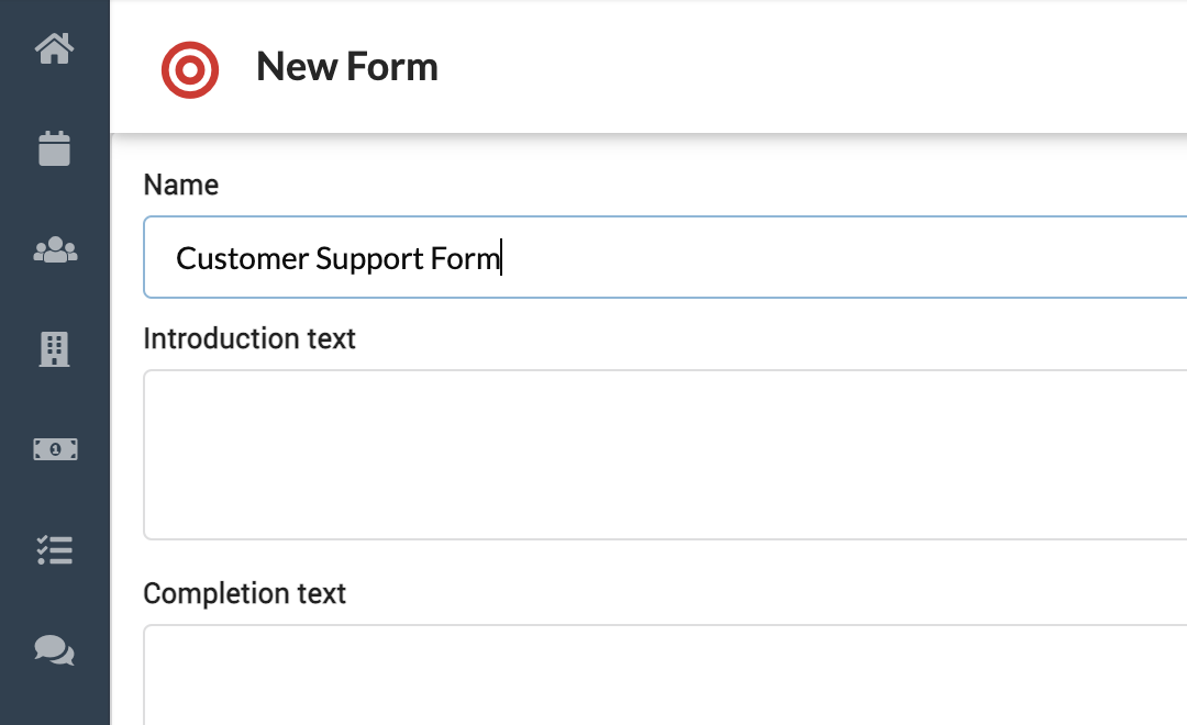 CRM Lead Forms